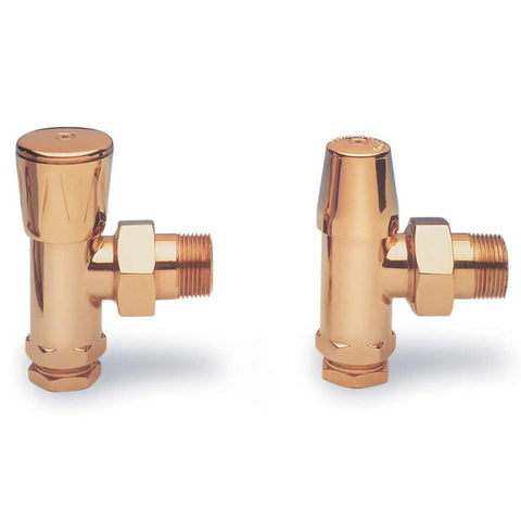 Modern Valve Set (2 Valves) - 1/2" Straight and Angle Valves